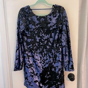 Black and blue tunic Dress
